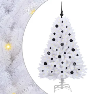 vidaXL kunstmatige kerstboom wit 150 cm