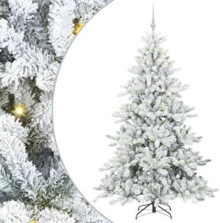vidaXL kunstmatige kerstboom wit 180 cm