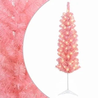 vidaXL kunstmatige slanke kerstboom 150 cm
