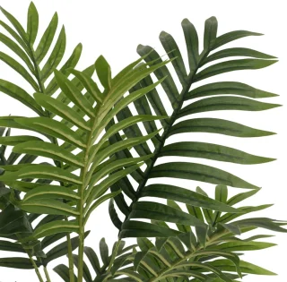 vidaXL Kunstpalmboom 3 stammen 120 cm groen