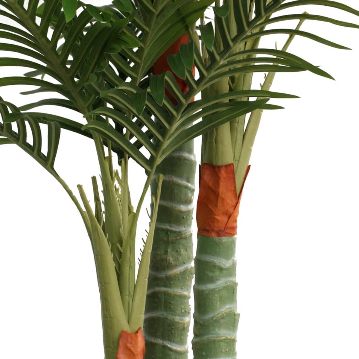 vidaXL Kunstpalmboom 3 stammen 180 cm groen