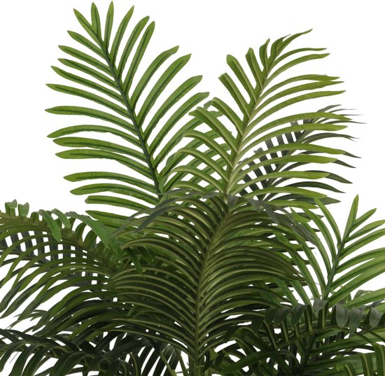 vidaXL Kunstpalmboom 3 stammen 180 cm groen