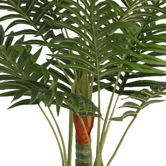 vidaXL Kunstpalmboom 85 cm 3 stammen groen