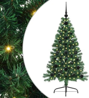 vidaXL kunststof kerstboom 120 cm groen