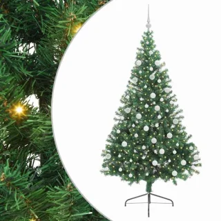 vidaXL Kunststof kerstboom 180 cm