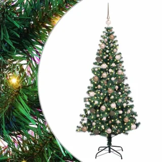 vidaXL kunststof kerstboom 180 cm