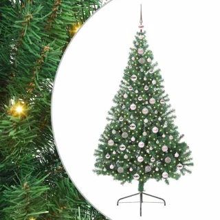 vidaXL kunststof kerstboom 210 cm