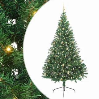 vidaXL kunststof kerstboom 240 cm