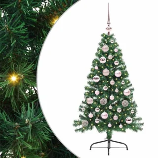 vidaXL kunststof kerstboom groen 120 cm