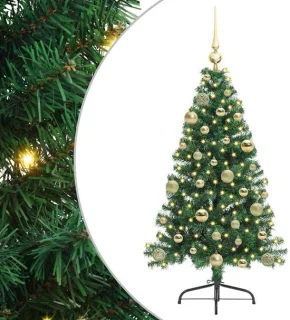 vidaXL kunststof kerstboom groen 120 cm