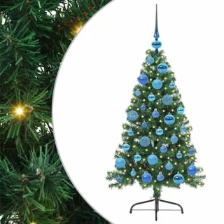 vidaXL kunststof kerstboom groen 120 cm
