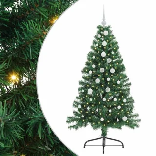 vidaXL kunststof kerstboom, groen, 150 cm