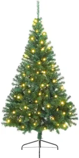 vidaXL kunststof kerstboom groen 180 cm
