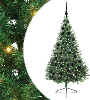 vidaXL kunststof kerstboom groen 180 cm
