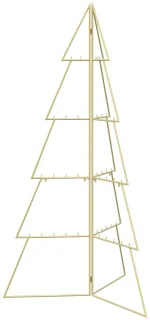 vidaXL Kuopio kerstboom van staal, 140 cm, goud