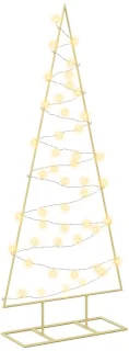 vidaXL Kuopio metalen kerstboom 125 cm