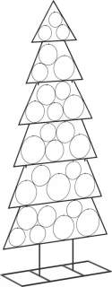 vidaXL KUOPIO metalen kerstboom 180 cm
