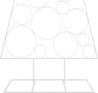 vidaXL Kuopio metalen kerstboom met standaard 180 cm Wit