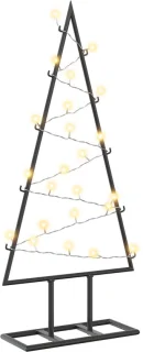 vidaXL Kuopio metalen kerstboom van staal, 60 cm