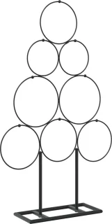 vidaXL Kuopio metalen kerstboom van staal, 60 cm, zwart