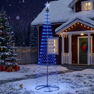 vidaXL led-kegelkerstboom