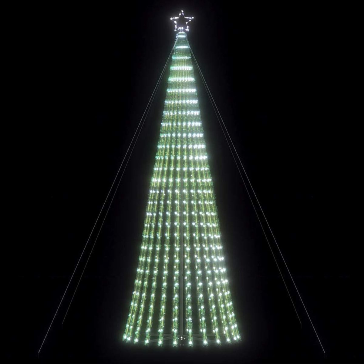 vidaXL LED Kerstboom 1028 LEDs 403 cm
