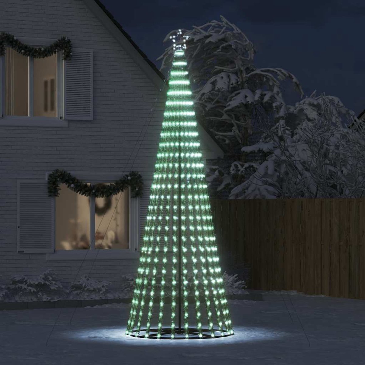 vidaXL LED Kerstboom 1028 LEDs 403 cm