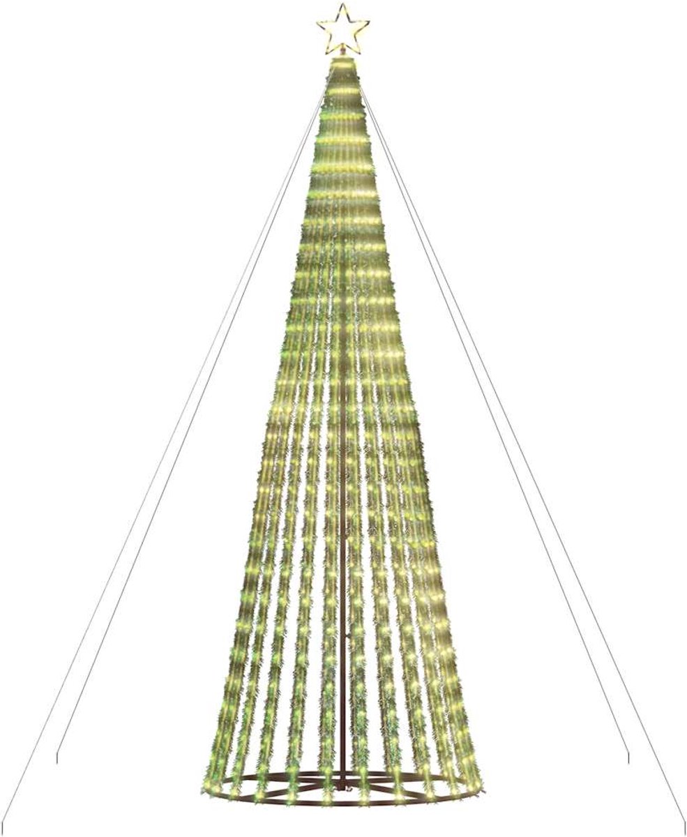 vidaXL LED Kerstboom 1028 LEDs 403 cm warm wit
