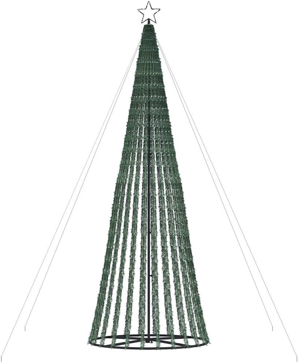 vidaXL LED Kerstboom 1028 LEDs 403 cm warm wit