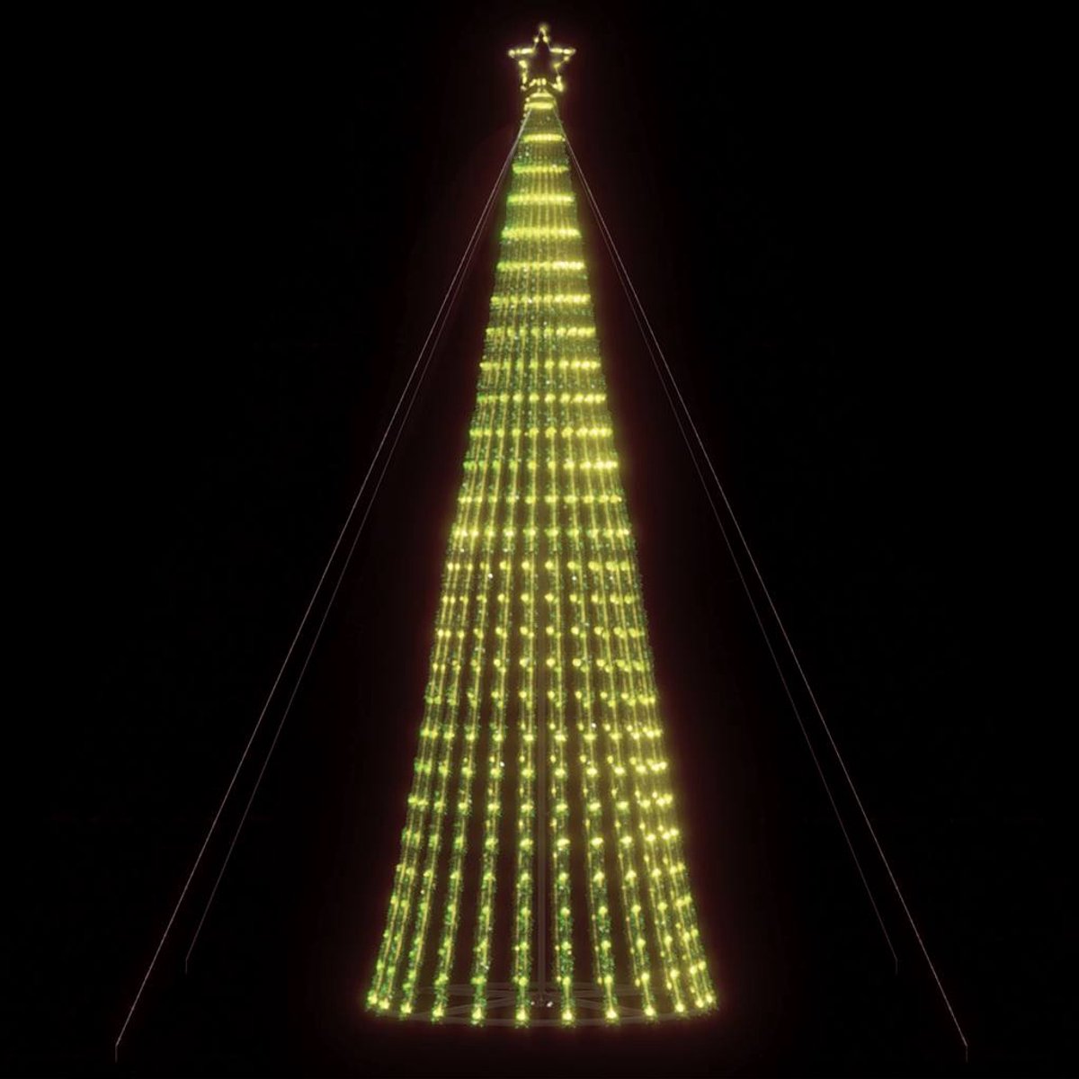 vidaXL LED Kerstboom 1028 LEDs 403 cm warm wit