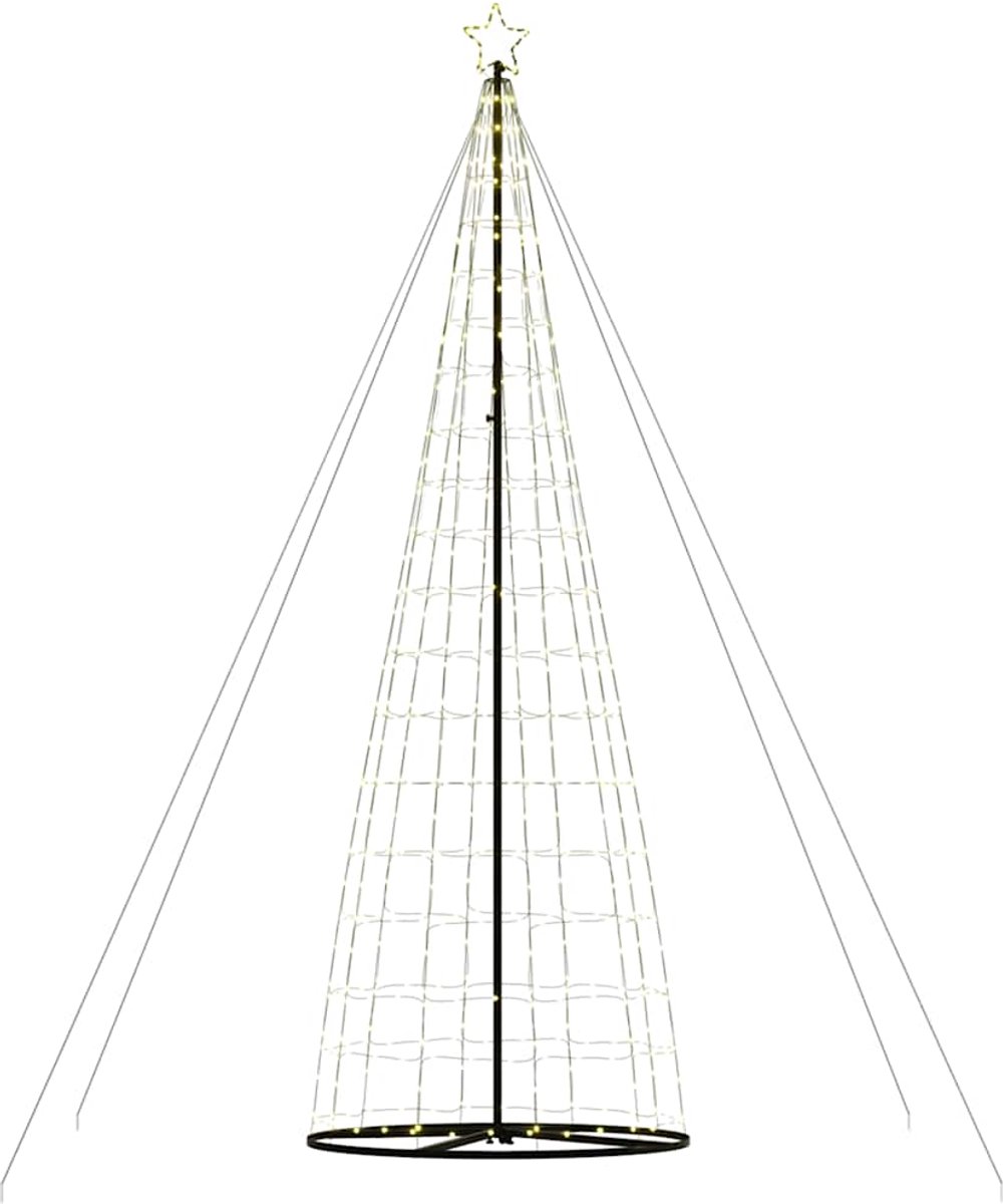 vidaXL LED-kerstboom 1534 LEDs warm wit 503 cm