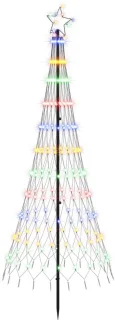 vidaXL led-kerstboom 180 cm