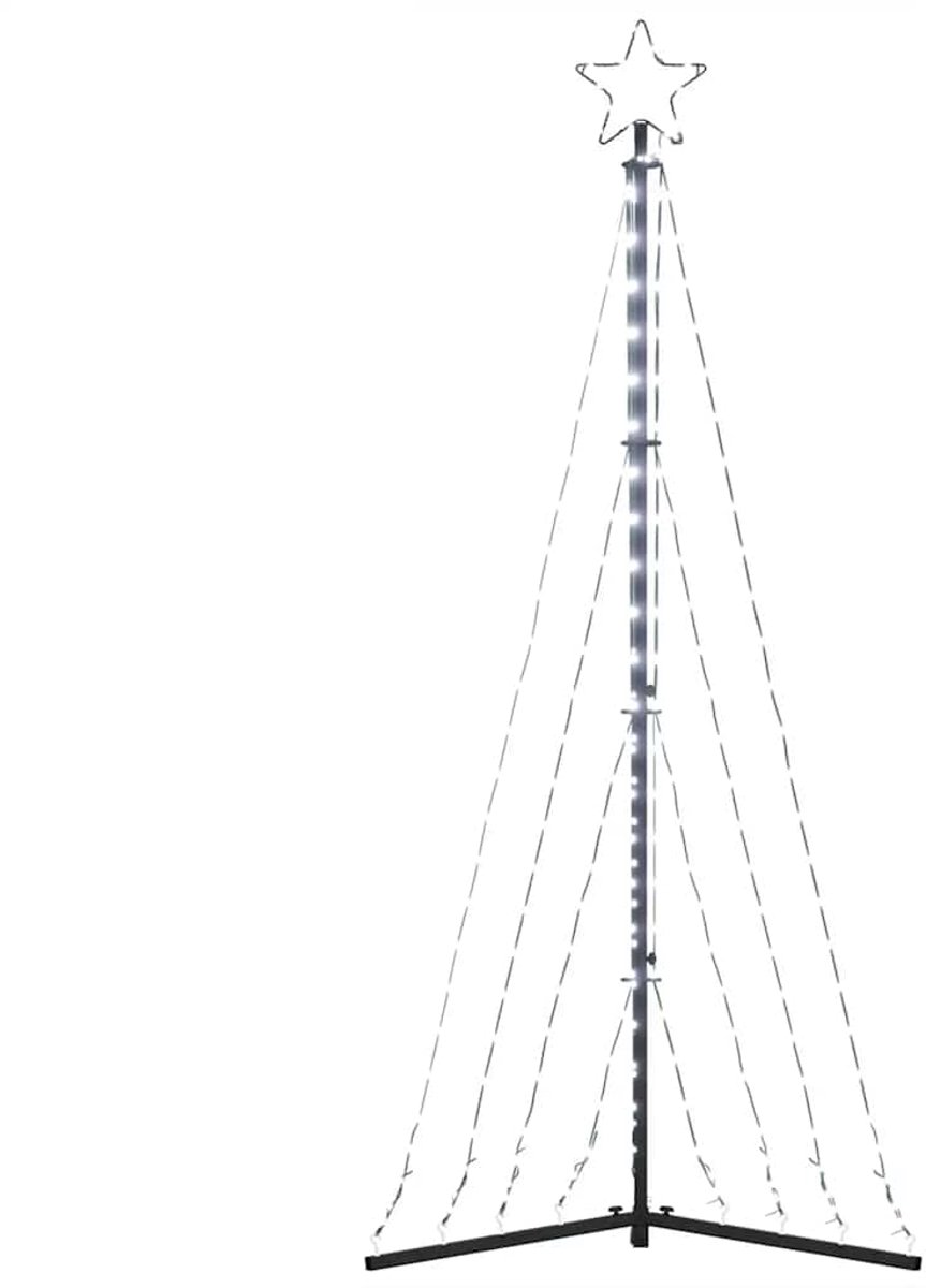 vidaXL LED-kerstboom 187 cm 339 LEDs koud wit