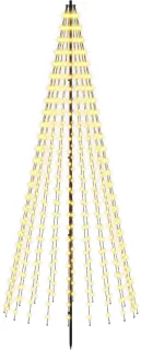 vidaXL LED-kerstboom 235 cm zwart