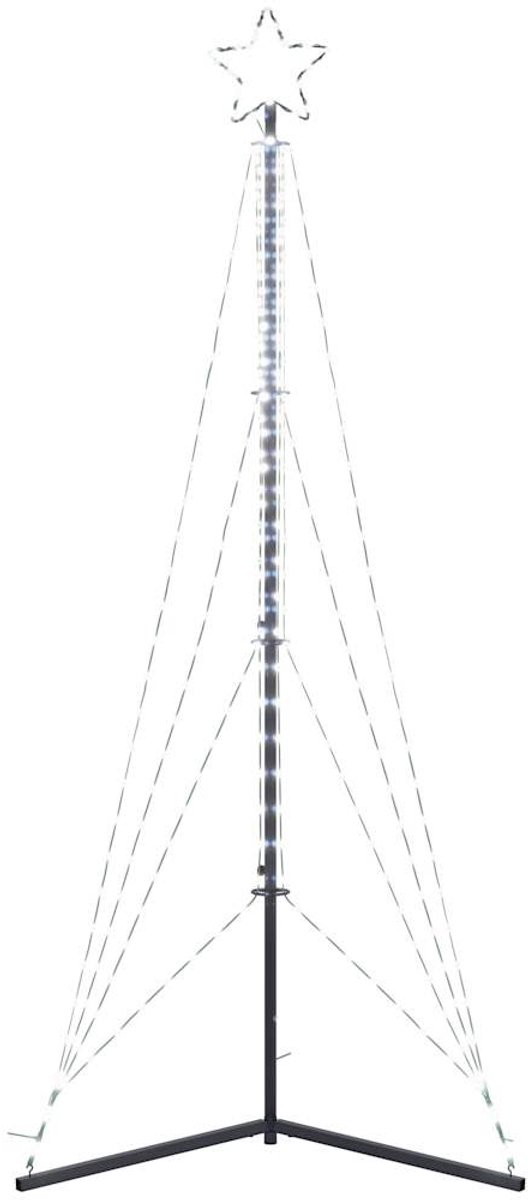 vidaXL LED-kerstboom 240 cm 483 LEDs koud wit