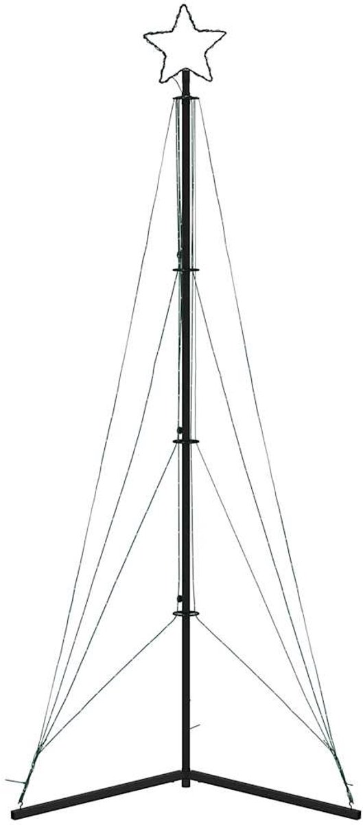 vidaXL LED-kerstboom 240 cm blauw 483 LEDs