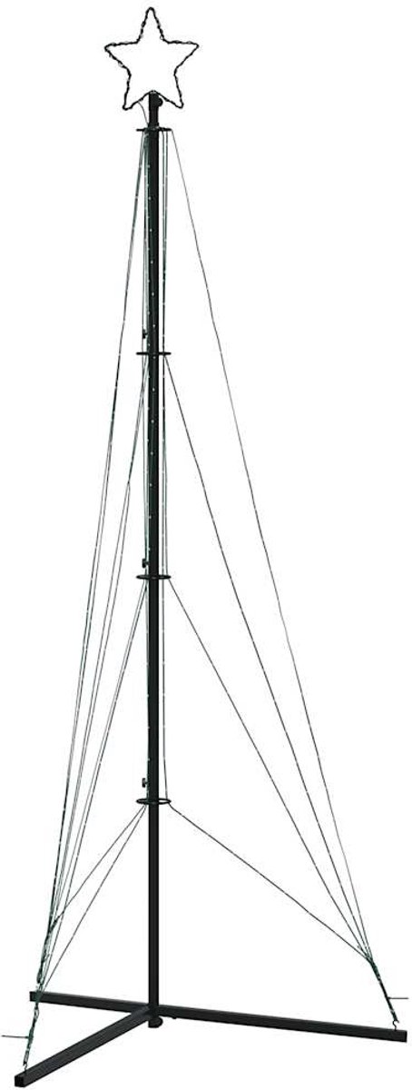 vidaXL LED-kerstboom 240 cm blauw 483 LEDs