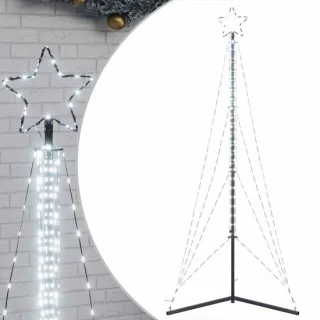 vidaXL LED-kerstboom 240 cm