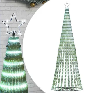 vidaXL LED-kerstboom 247 cm