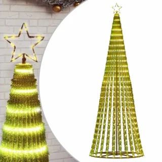 vidaXL LED-kerstboom 247 cm