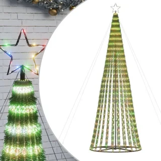 vidaXL LED-kerstboom 300 cm