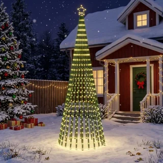 vidaXL LED-kerstboom 300 cm