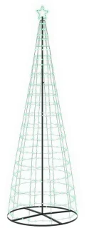 vidaXL led-kerstboom 300 cm RGB