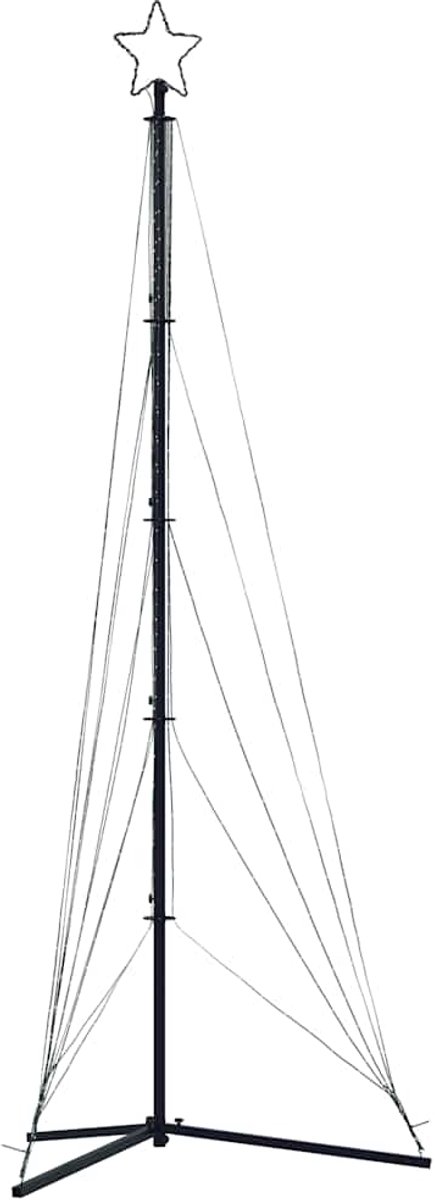 vidaXL LED-kerstboom 302 cm 525 LEDs
