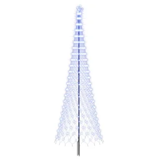 vidaXL LED-kerstboom 400 cm zwart