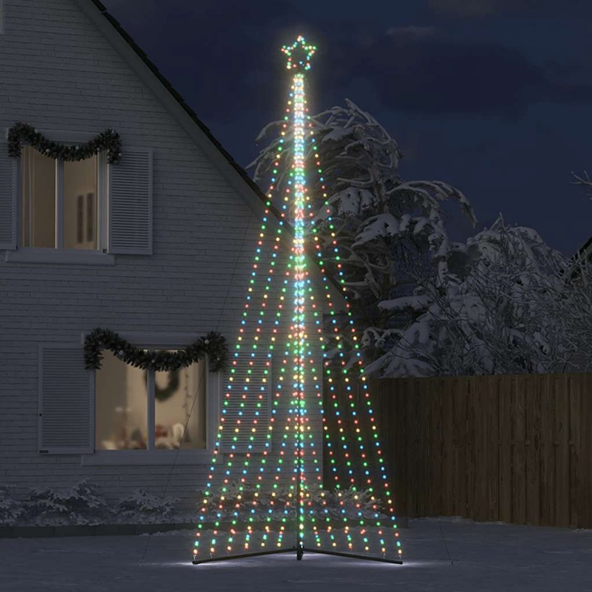 vidaXL LED-kerstboom 476 cm 789 LEDs