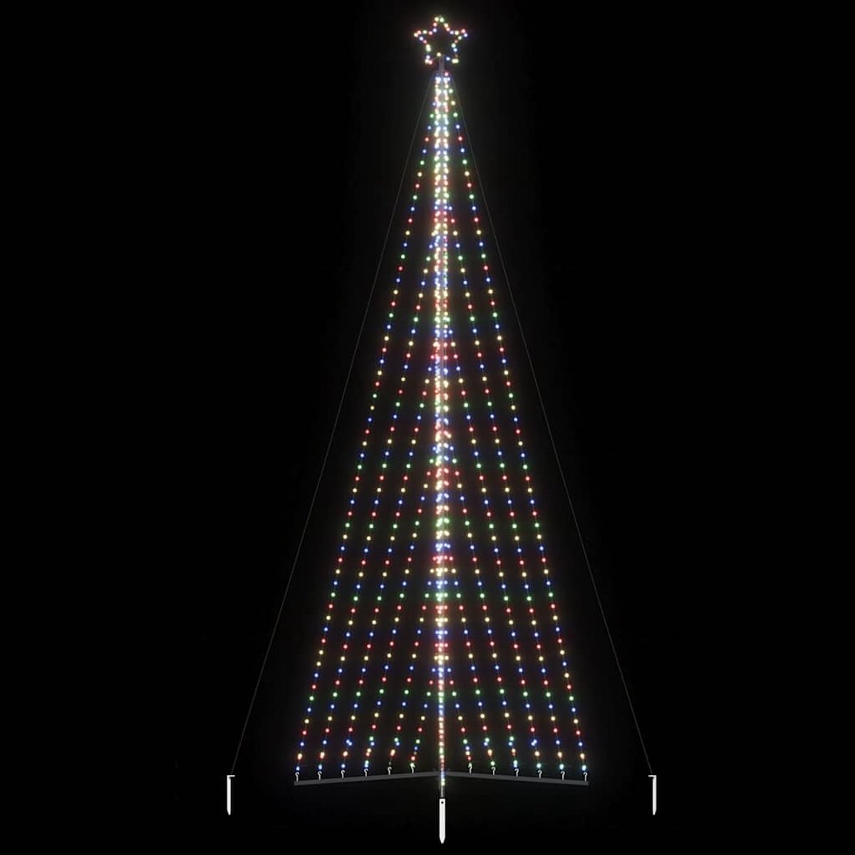 vidaXL LED-kerstboom 476 cm 789 LEDs