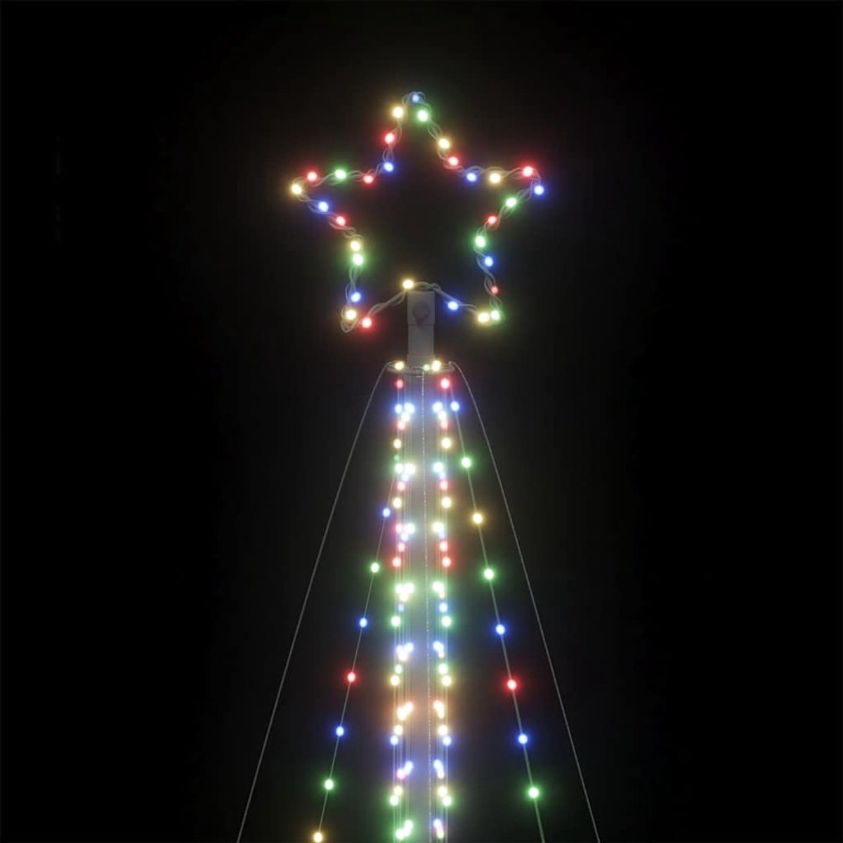 vidaXL LED-kerstboom 476 cm 789 LEDs