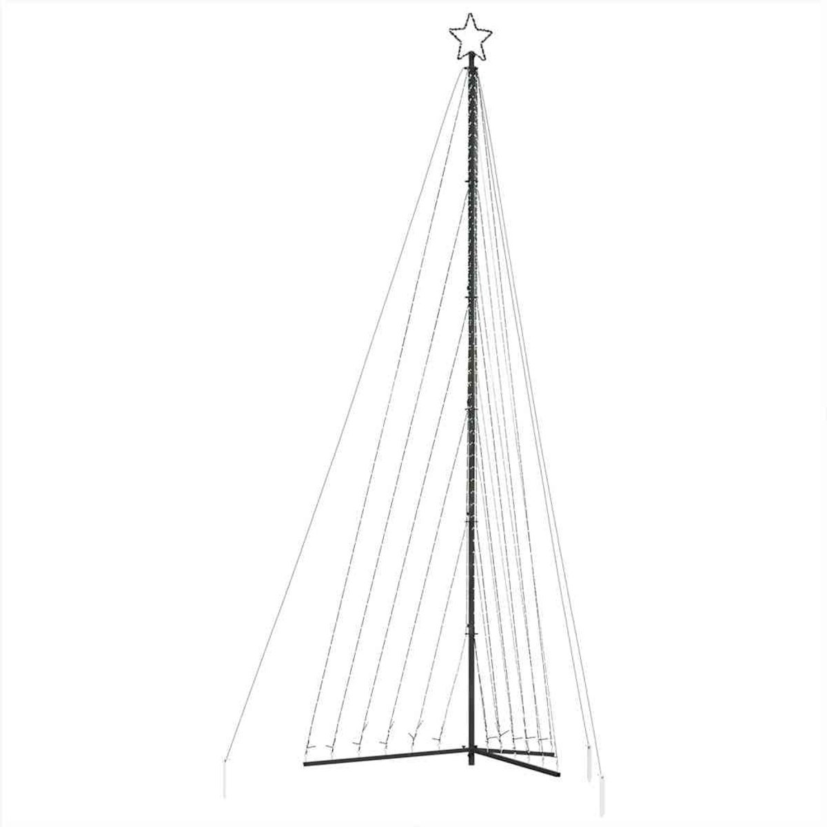 vidaXL LED-kerstboom 476 cm 789 LEDs warm wit