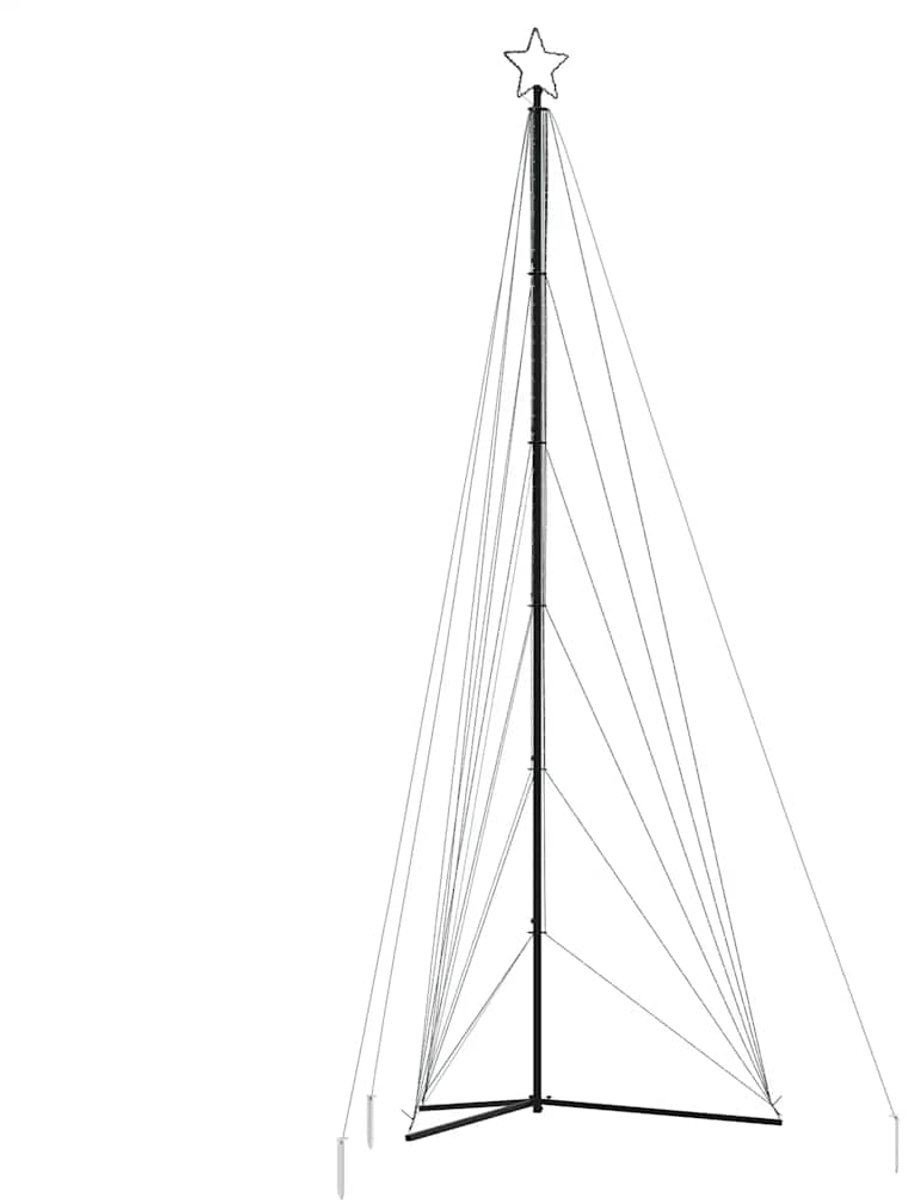 vidaXL LED kerstboom 478 cm warm wit 861 LEDs